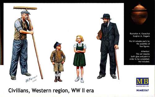 Civilians western region 1/35