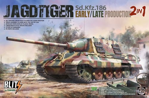 Jagdtiger Early/Late Prod. (2 in 1) 1/35