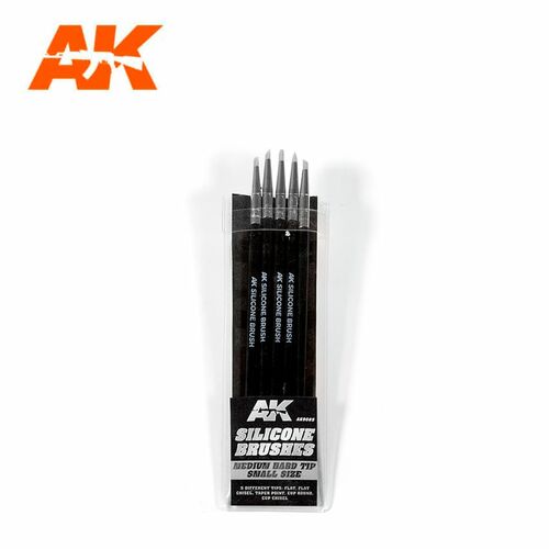 AK 9085 Silicone Brushes Small size (x5)