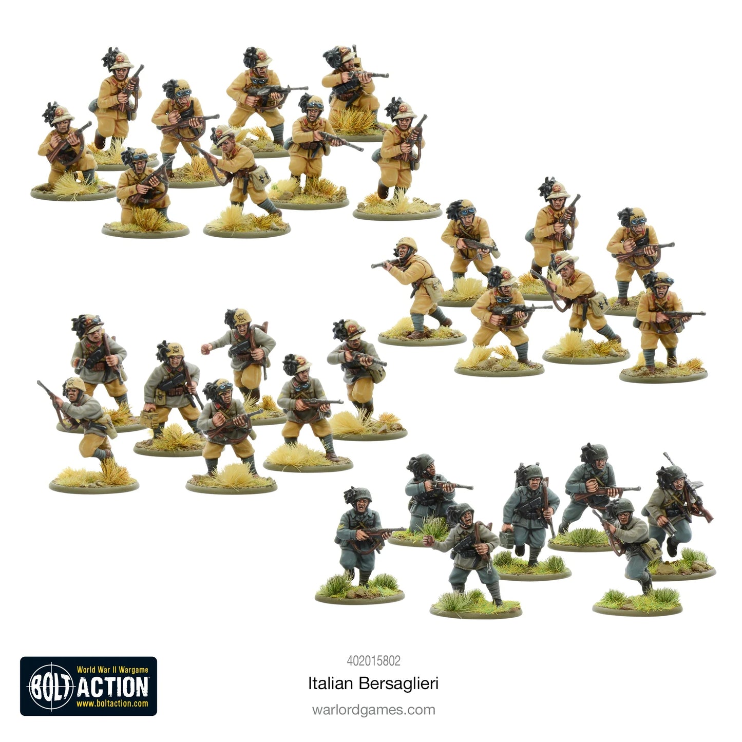 Italian Bersaglieri 30x 28mm