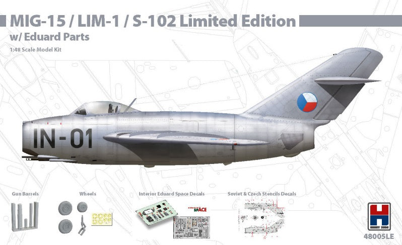 Mig-15/Lim-1/S-102 Limited Edition 1/48