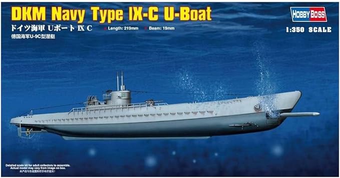 German Submarine IXC 1/350
