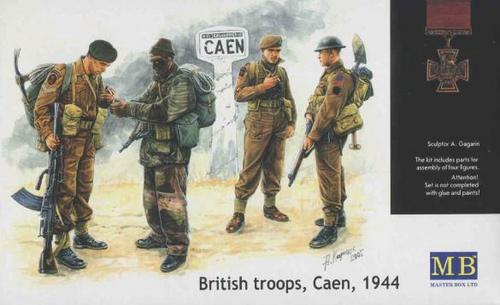 British troops Caen 1944 1/35