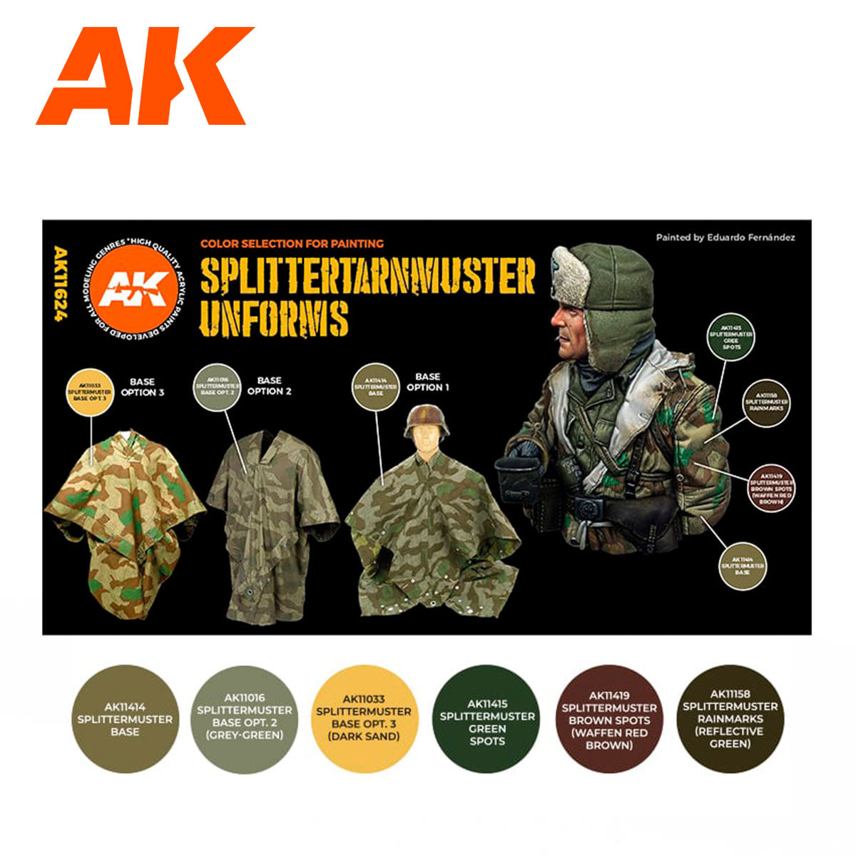 AK 11624 Splittertarnmuster Uniforms set
