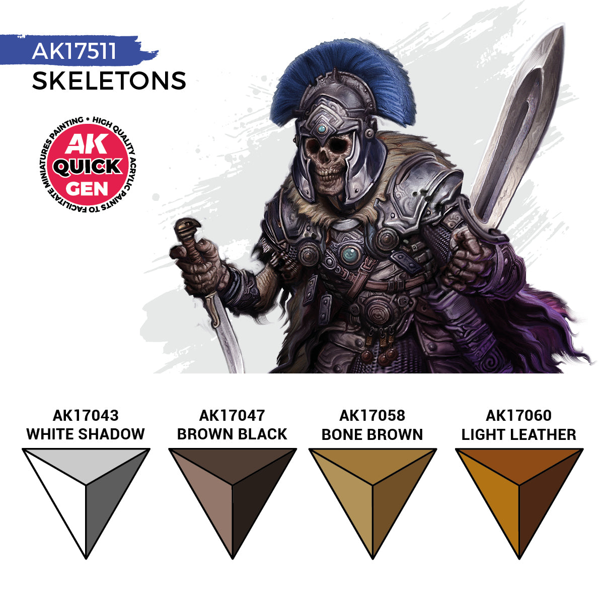 AK17511 Skeletons Quick Gen (x4)
