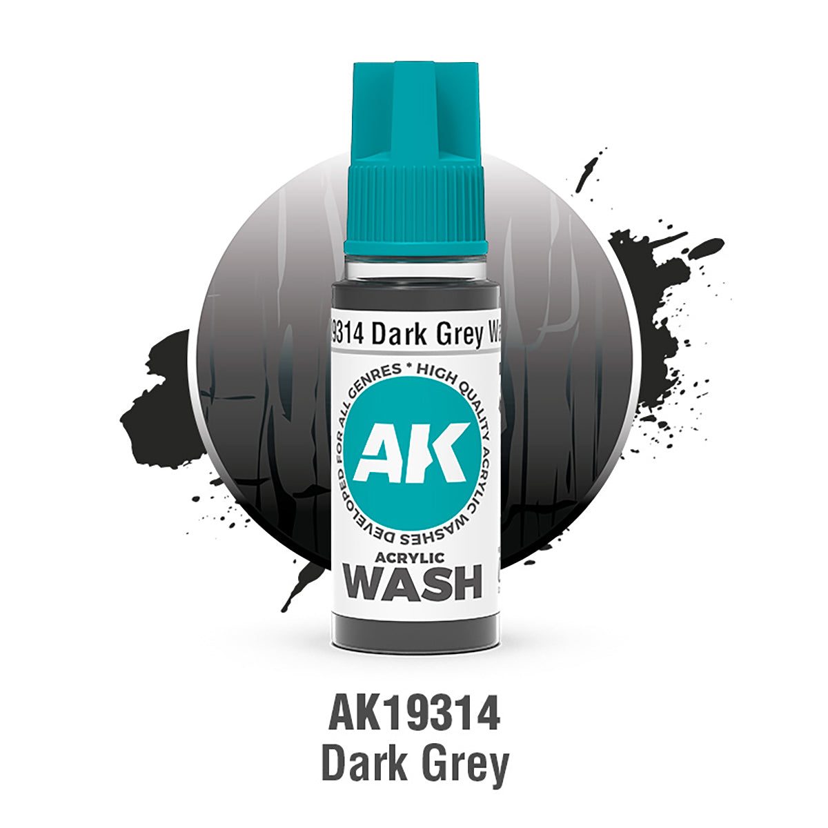 AK19314 Dark Grey Wash