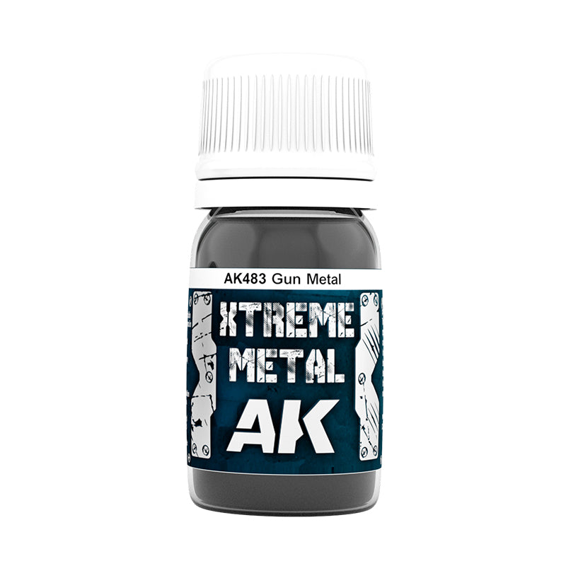 AK 483 Gun Metal Xtreme Metal (30ml)