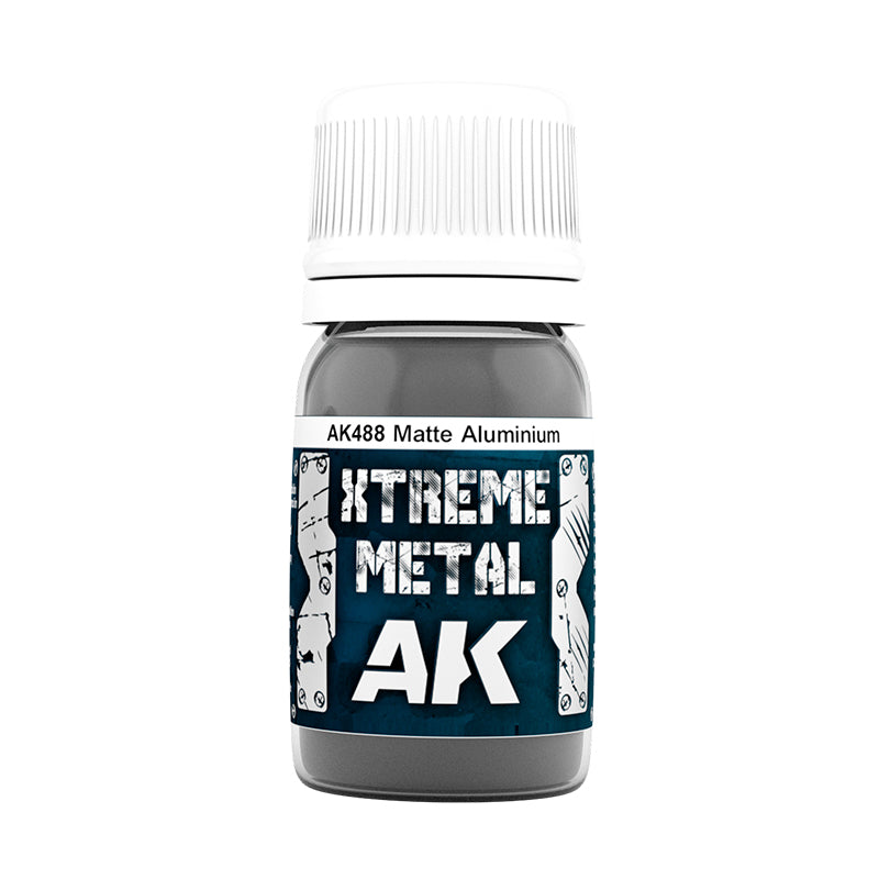 AK 488 Matte Aluminium Xtreme Metal (30ml)