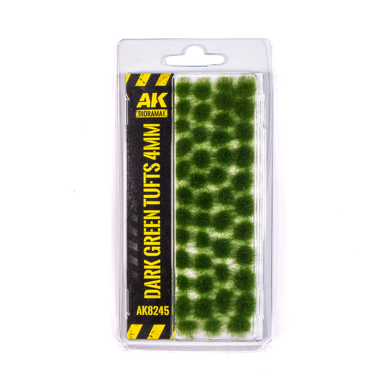 AK 8245 Dark Green Tuft 4mm