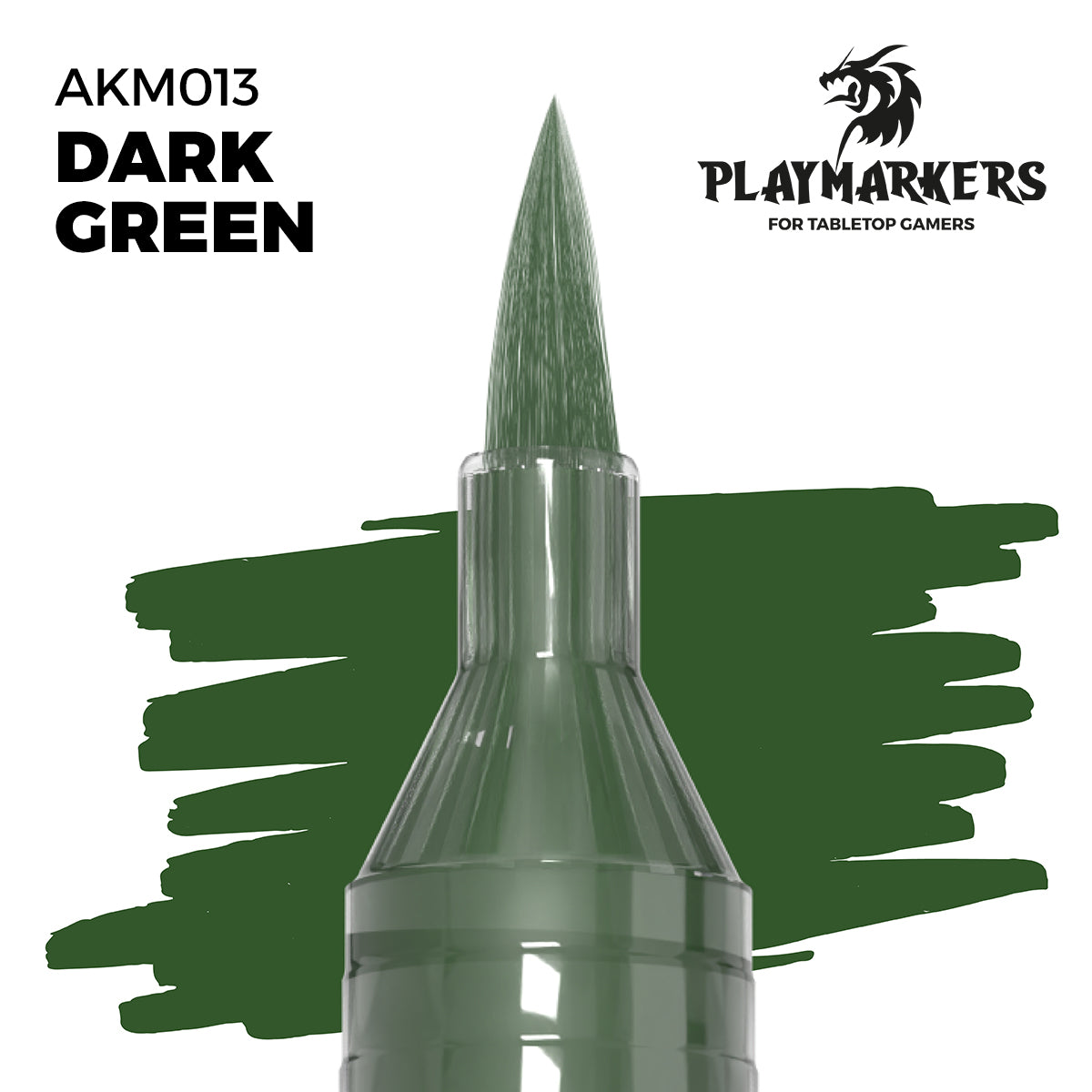 AKM013 Dark Green Marker