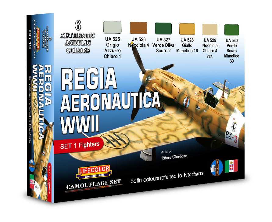 Regia aeronautica WWII Set 1 (6x)