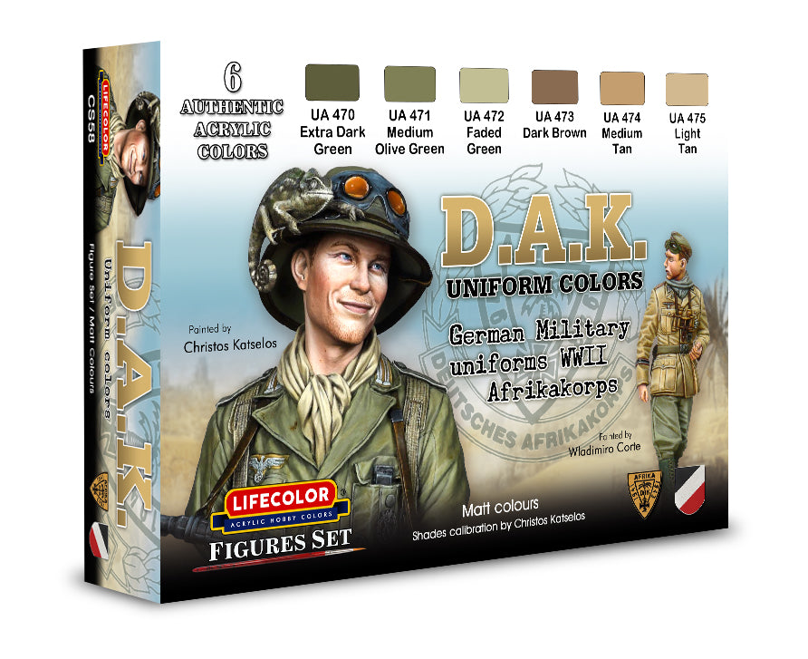 DAK Uniform colors (6x)
