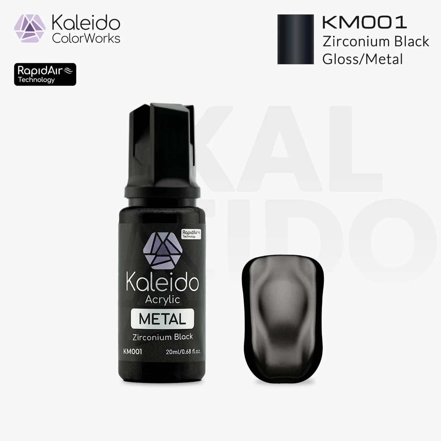Kaleido Metal KM001 Zirconium Black