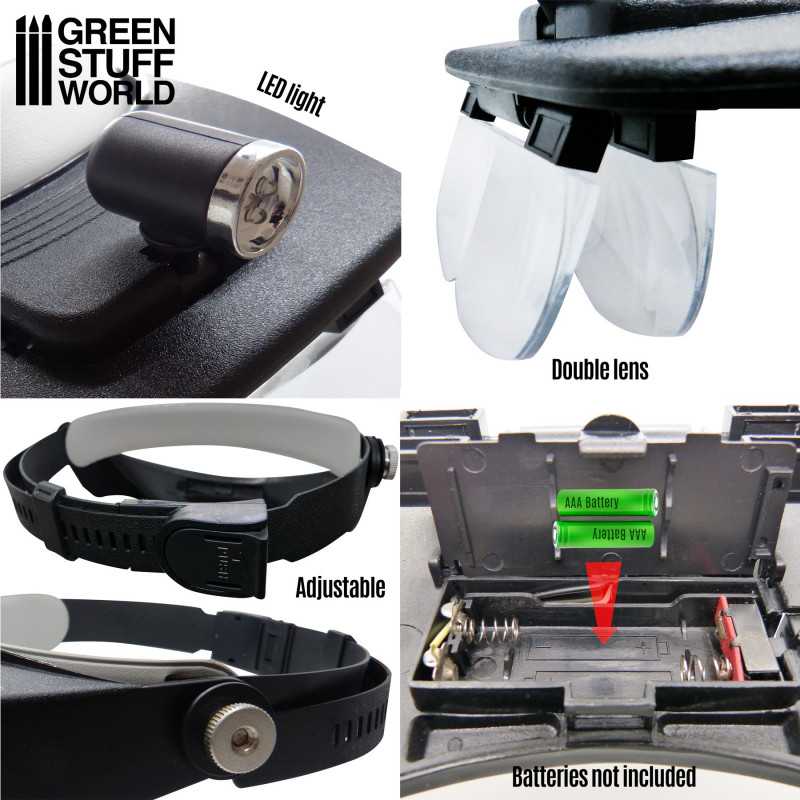 Hobby Headlight Magnifying Glasses
