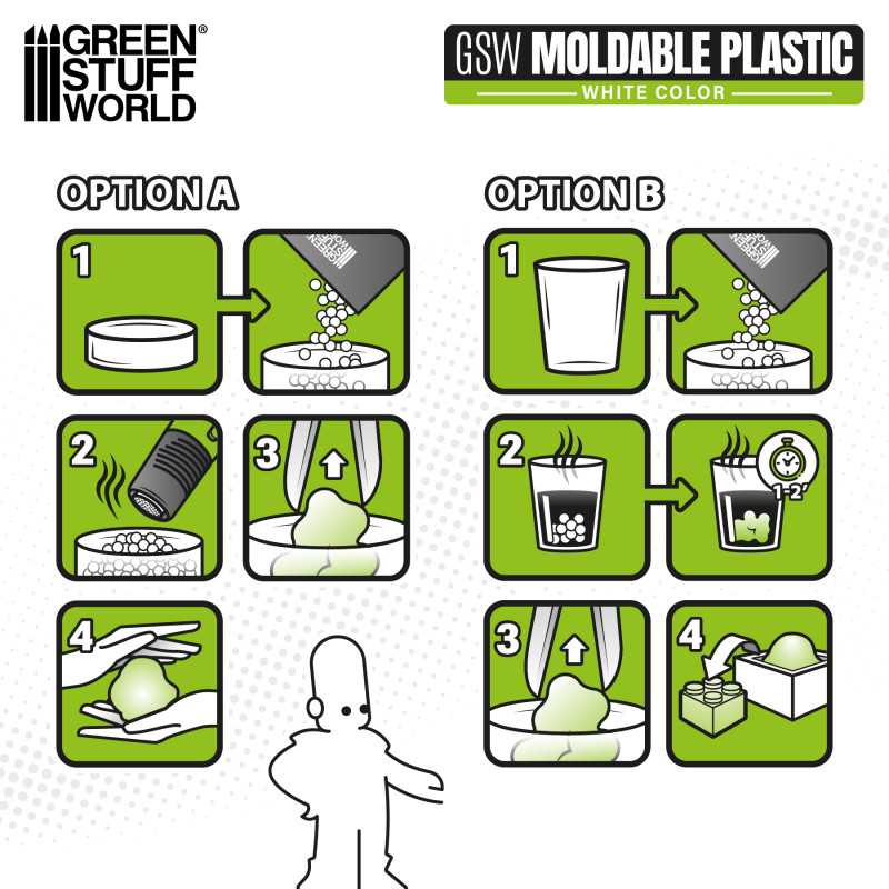 Moldable Plastic. Sfere plastica modellabili
