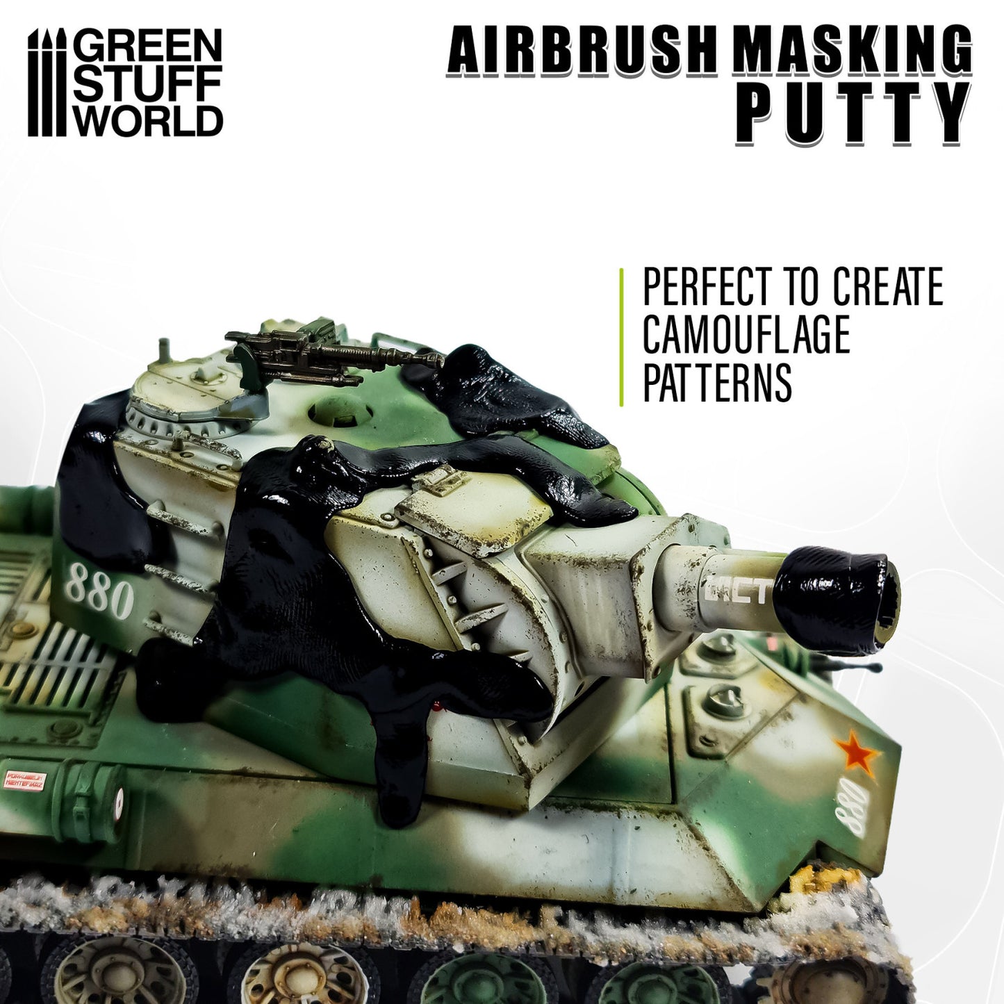 Airbrush Masking Putty