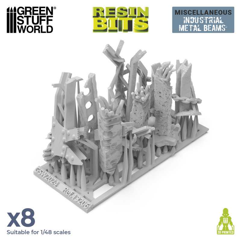 Industrial Metal Beams (1/48)
