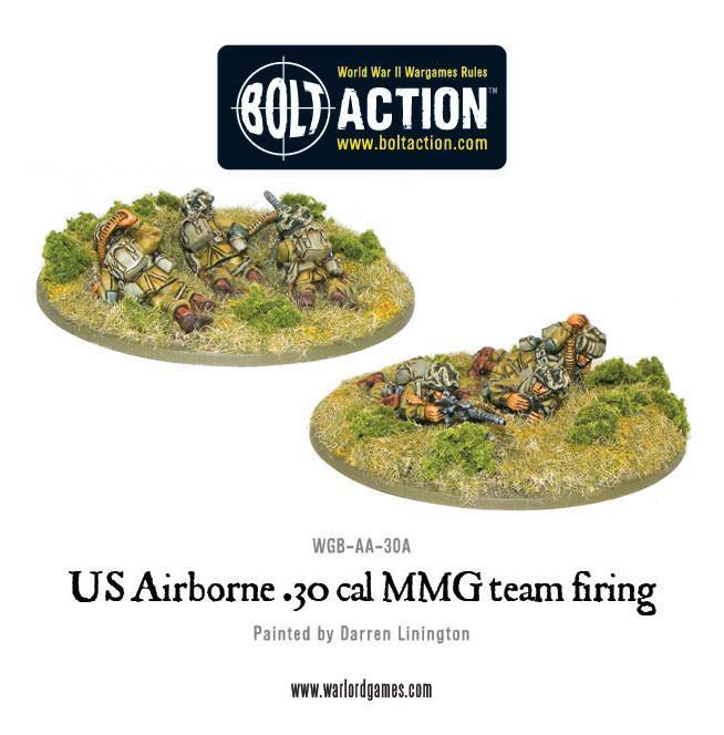 US Airborne (D-Day) MMG team