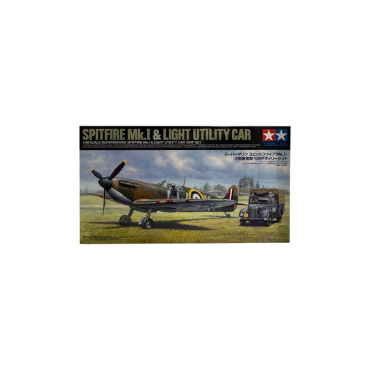 Spitfire Mk.I & Light Utility Car 1/48