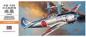 A4 Ki84 Hayate Frank 1/72