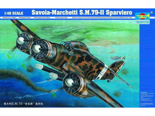 Savoia Marchetti SM-79 II Sparviero 1/48