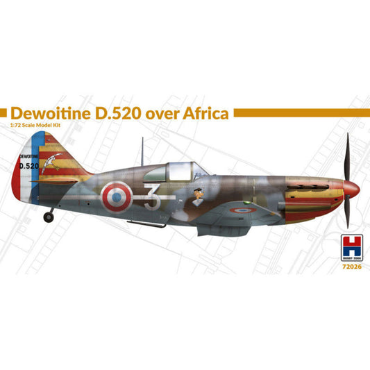 Dewoitine D.520 over Africa 1/72