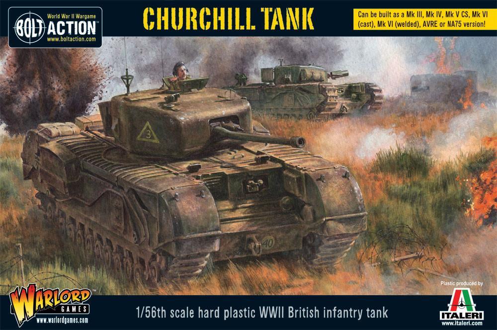 Churchill Tank 1/56