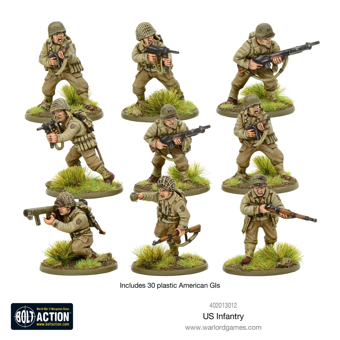 US Infrantry 30x 28mm