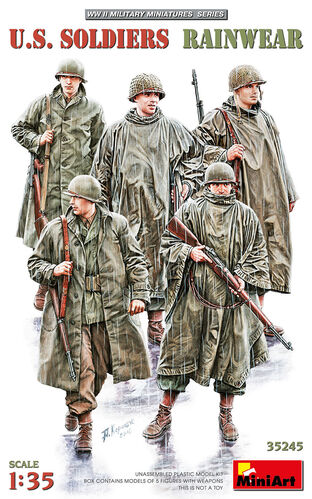 US Soldier Rainwear 1/35