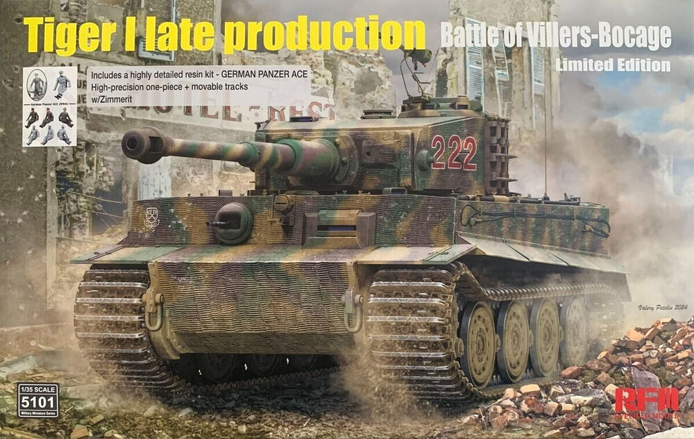 Tiger I Late Prod. Limited Edition 1/35