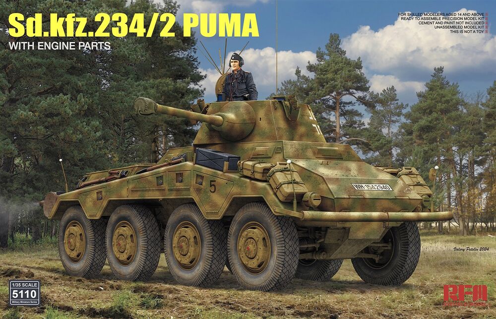 Sd.kfz.234/2 Puma 1/35