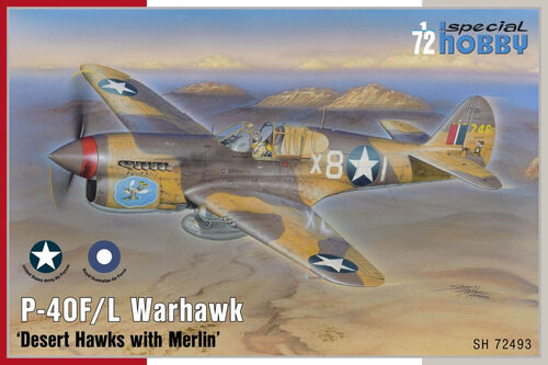 P-40F/L Warhawk "Desert Hawks with Merlin" 1/72