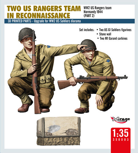 US Rangers Team in Reconnaissance  1/35