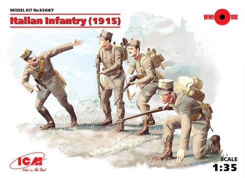 WWI Italian Infantry 1915, 1/35