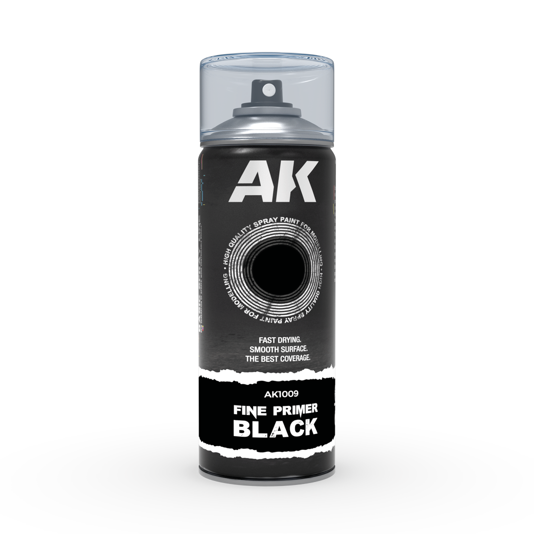 AK 1009 Fine Primer Black