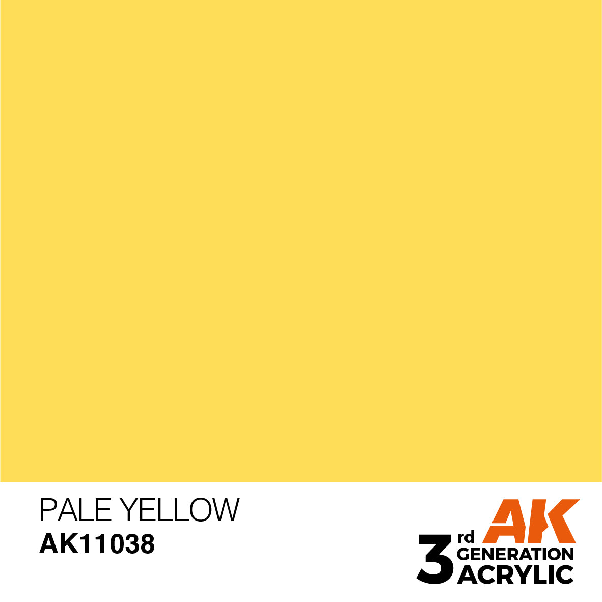 AK 11038 Pale Yellow