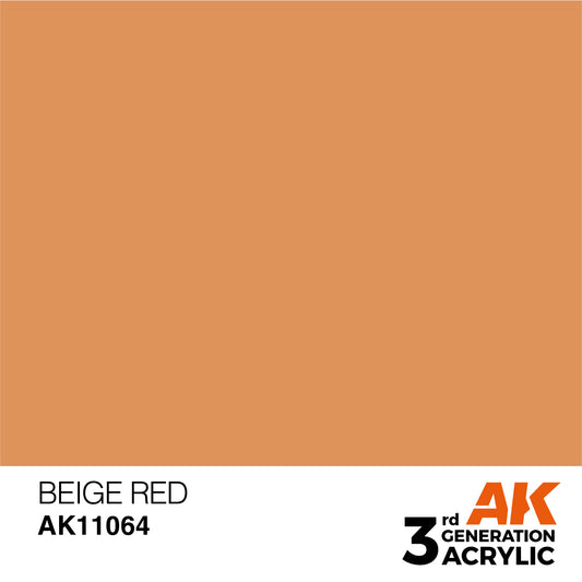 AK 11064 Beige Red