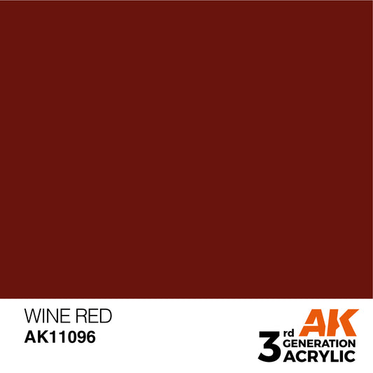 AK 11096 Wine Red