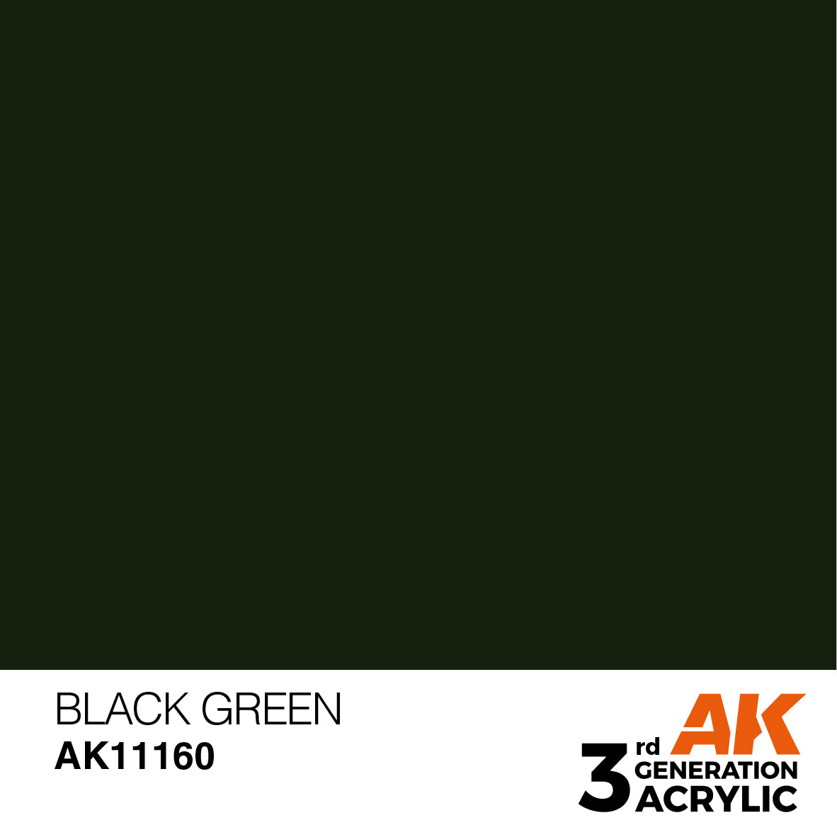 AK 11160 Black Green