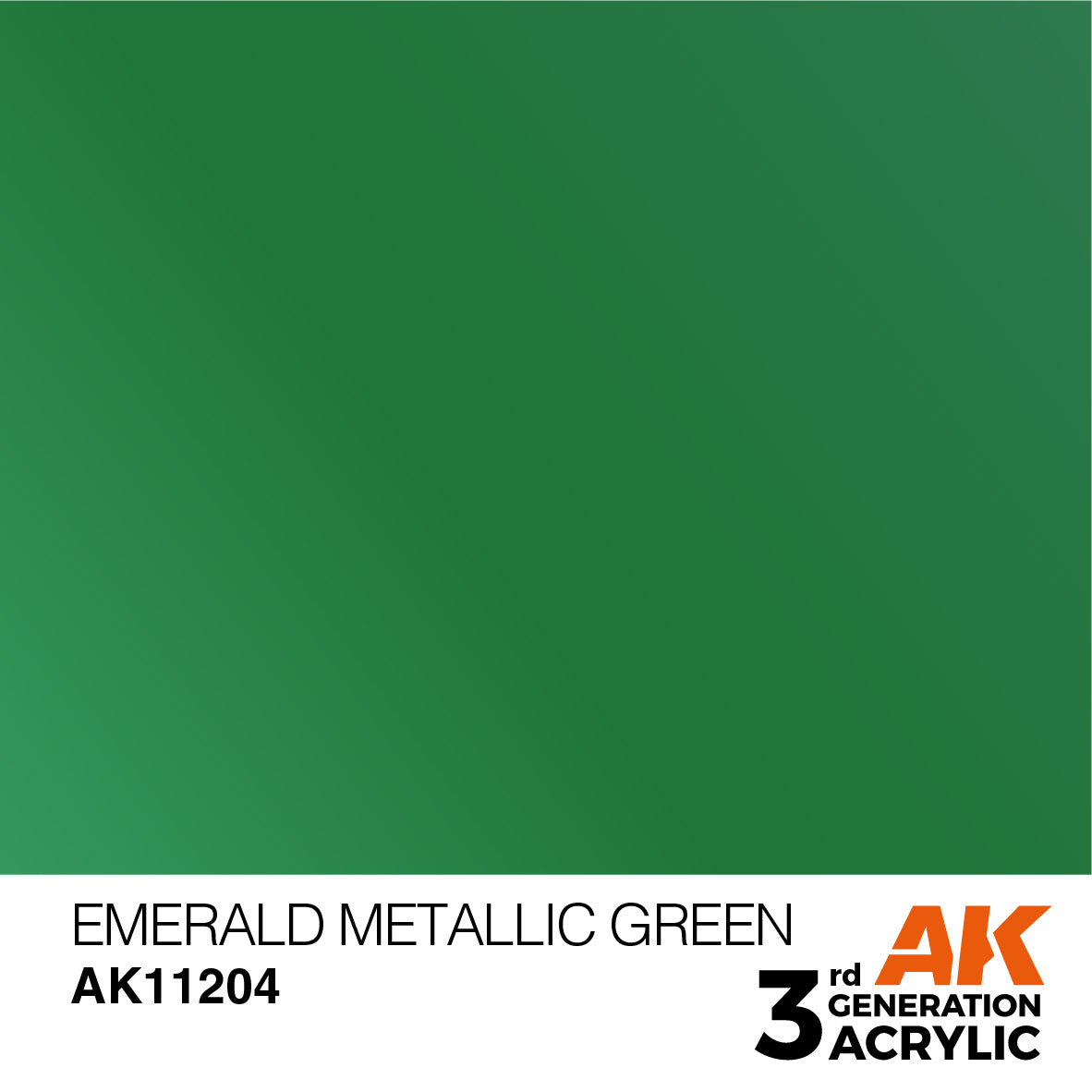 AK 11204 Emerald Metallic Green