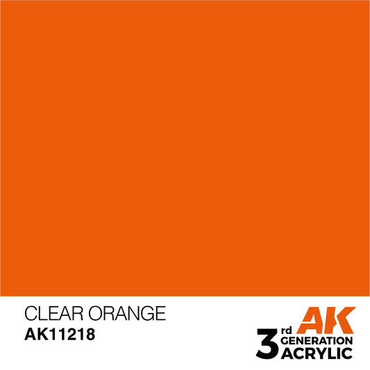 AK 11218 Clear Orange