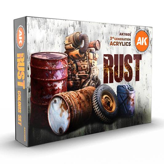 AK 11605 Rust Color Set