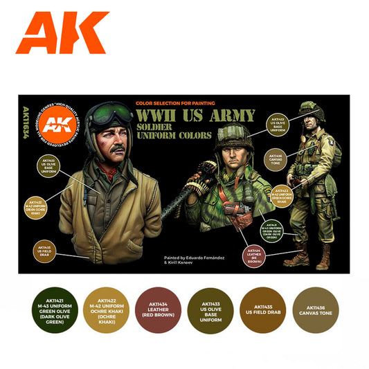 AK 11634 WWII US Army Set