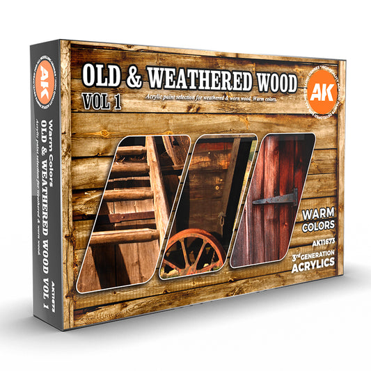 AK 11673 Old & Weathered Wood