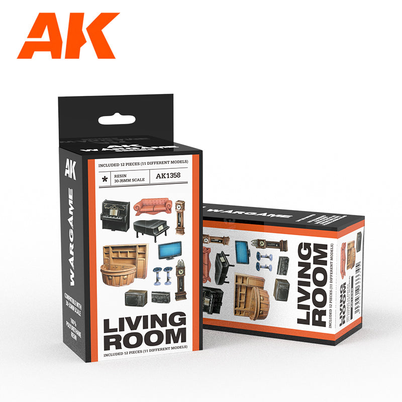 AK 1358 Living Room Accessories (12x)