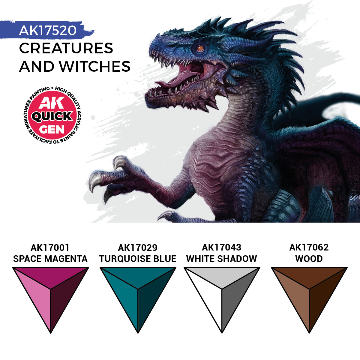 AK17520 Creatures and Witches Quick Gen (x4)
