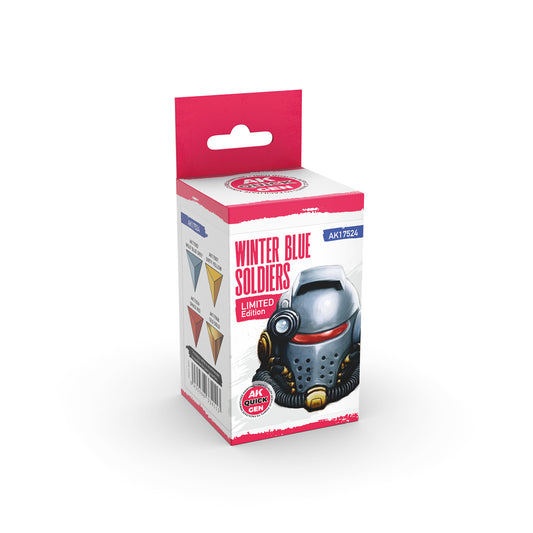 AK17524 Winter Blue Soldiers (x4)