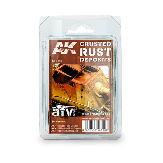 AK 4110 Crusted Rust Deposits