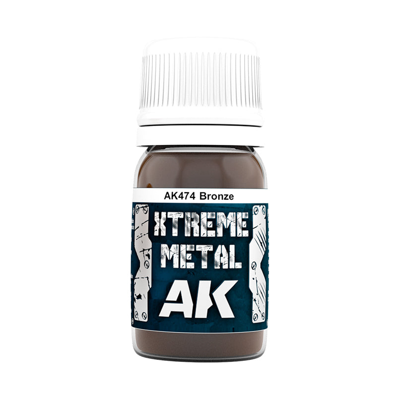 AK 474 Bronze Xtreme Metal  (30ml)