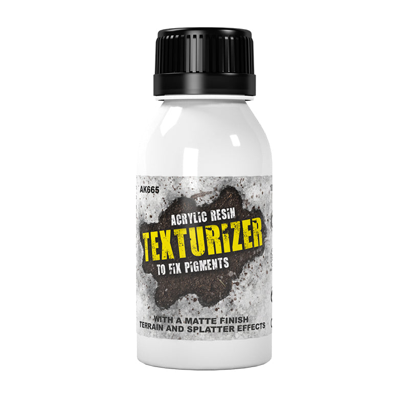 AK665 Acryilic Resin Texturizer Resina fissante pigmenti